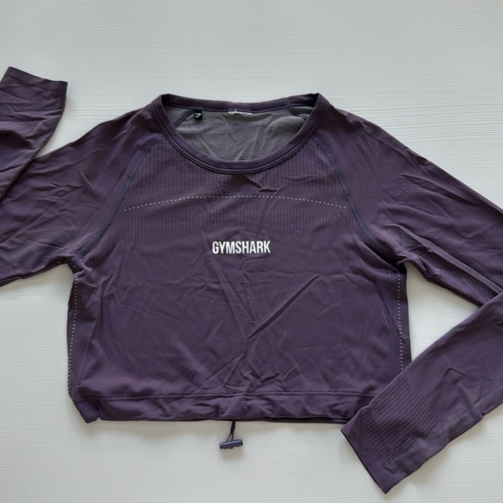 Gymshark Cropped Long Sleeve Top